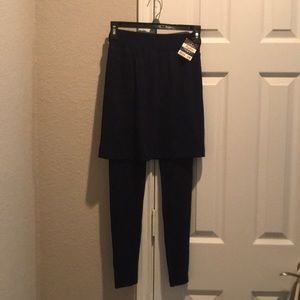 Skirt/legging combo